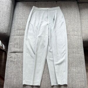 Stylish Gray Women’s Pleat Front Pant
